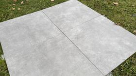 2cm dlažba na terasu imitace betonu Cement Grey 60x60x2 cm 1. jakost | Více - 