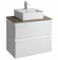 ALTAIR sestava koupelnového nábytku, š. 67,6 cm, bílá/dub emporio | Více - 