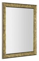 BERGARA zrcadlo v dřevěném rámu 742x942mm, zlatá | Více - 