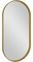 AVONA oválné zrcadlo v rámu 50x100cm, zlato mat | Více - 