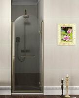 ANTIQUE sprchové dveře otočné, 900mm, pravé, ČIRÉ sklo, bronz | Více - 