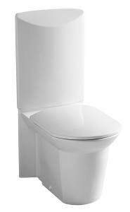 MYLIFE WC kombi mísa stojící VARIO wondergliss-bílá 2294.3 I.j. - Sanitární keramika