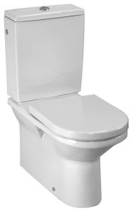 LIVING-W WC kombi mísa stojící bílá 2443.6 I.j. - Sanitární keramika
