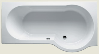 RIHO dorado levá 170x90cm bílá005 I.j. - Sprchové kouty a vany