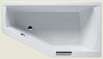 RIHO geta 170x90cm levá bílá I.j. - Sprchové kouty a vany