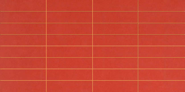 obklad rosso quadro 20x40 - Obklady a dlažby