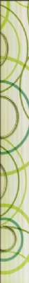 RAINBOW OLIMPIC GREEN BORDER 48 - Obklady a dlažby