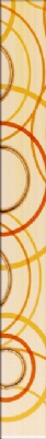 RAINBOW OLIMPIC ORANGE BORDER 48 - Obklady a dlažby