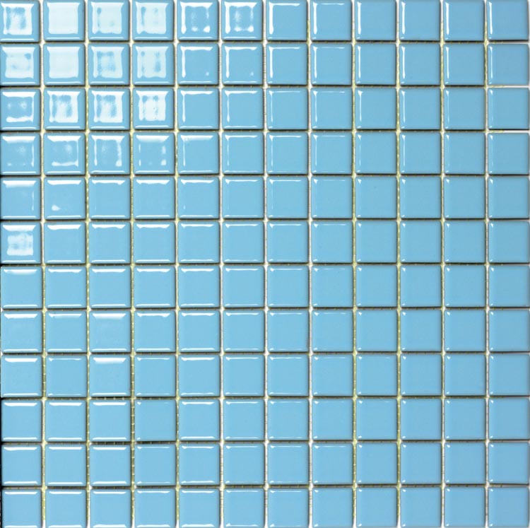 mosaico monocromo celeste - Obklady a dlažby