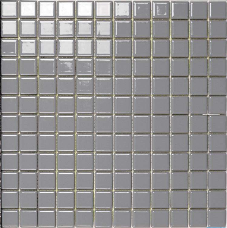 mosaico monocromo grigio chiaro - Obklady a dlažby