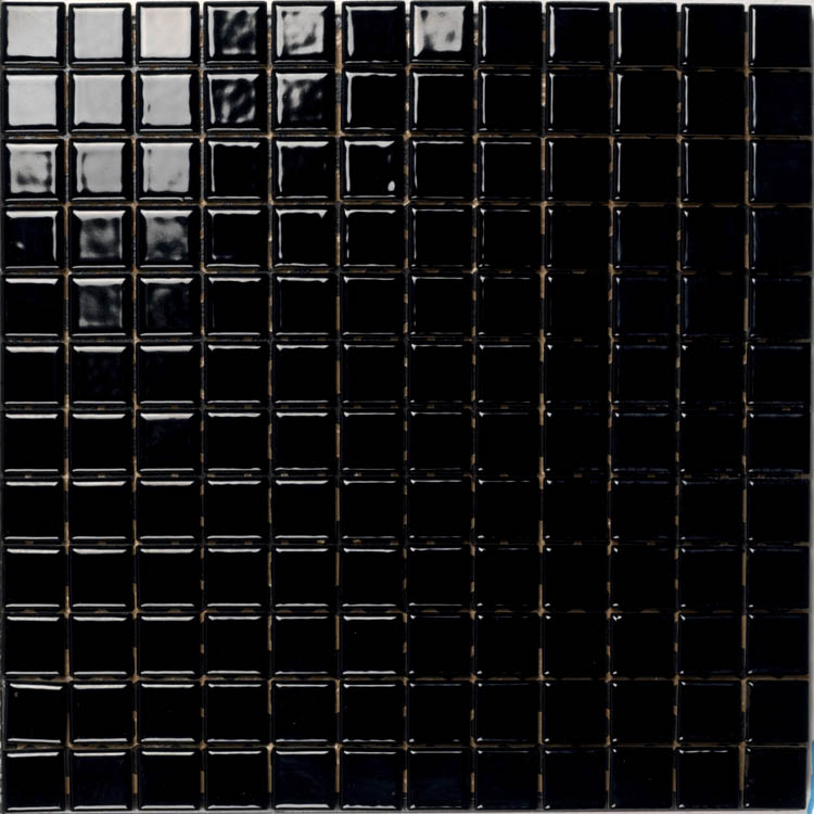 mosaico monocromo nero - Obklady a dlažby
