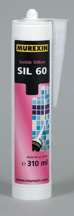Silikon sanitární SIL 60  - Stavební chemie