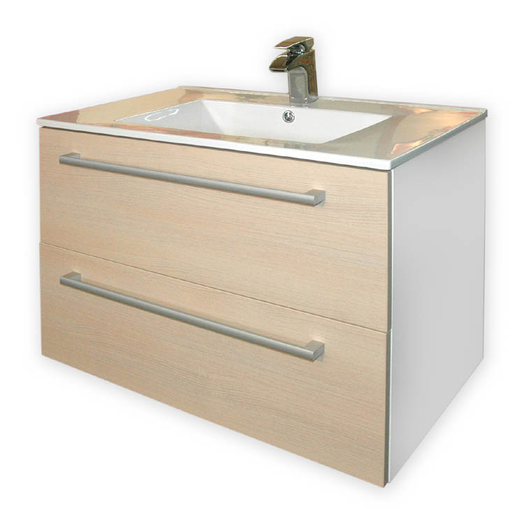 ALAMO MARFIL MB4.2 skříňka s umyvadlem 75cm dub pískový - Koupelnový nábytek