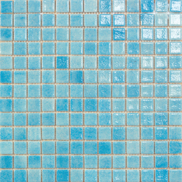 mosaico loto azul celeste niebla - Obklady a dlažby