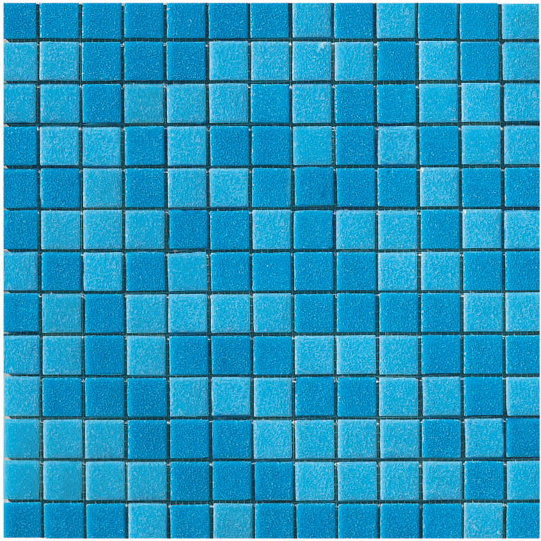 mosaico melange azzurro-celeste - Obklady a dlažby
