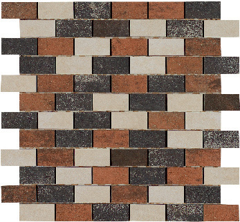 mosaico metal mix muretto - Obklady a dlažby