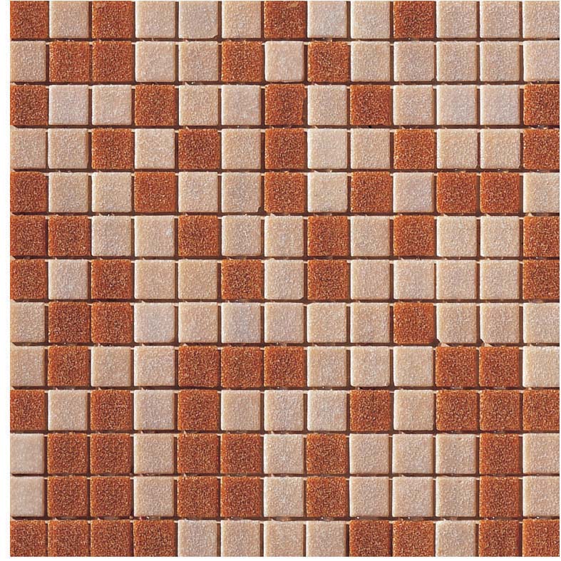 mosaico melange rosa-beige-mattone - Obklady a dlažby