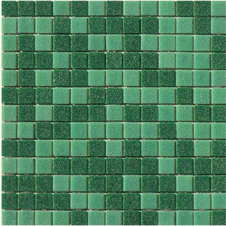 mosaico melange verde scuro-verde chiaro - Obklady a dlažby
