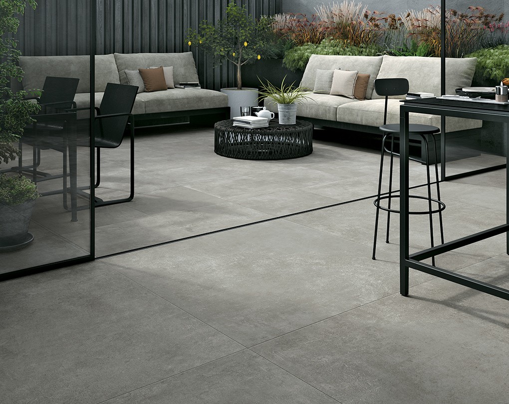 mrazuvzdorná dlažba imitace betonu