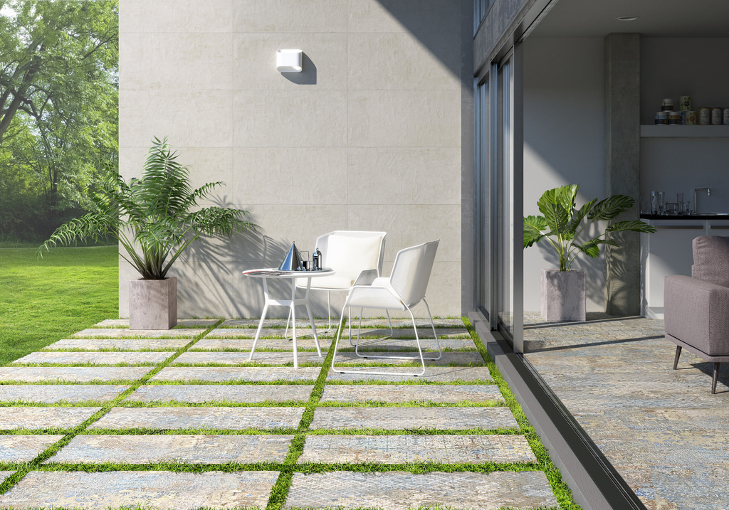 dlažba Carpet dovnitř i na terasu