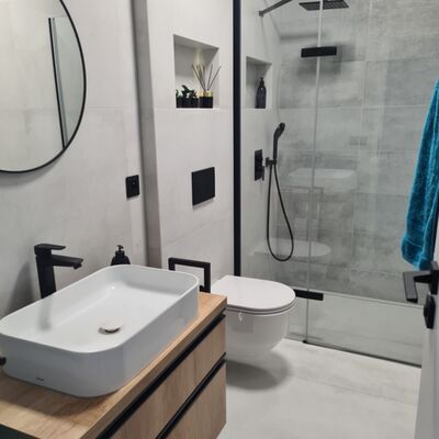 Realizace koupelny zákazníka | 3D návrhy x Realizace