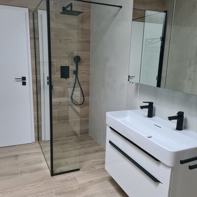 Realizace koupelny zákazníka | 3D návrhy x Realizace