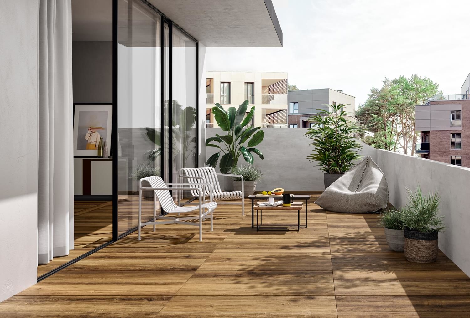 Balkony inspirace | M.B.Keramika
