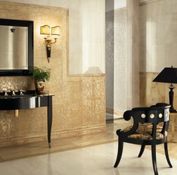 Luxusní koupelna s obkladem a dlažbou Marble
