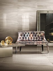 Luxusní obývací pokoj s obkladem a dlažbou Giaguaro Mask