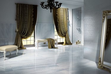 Luxusní koupelna s obkladem i dlažbou Giaguaro Mask