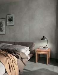 Interiér v imitaci cementové stěrky Clay Awake