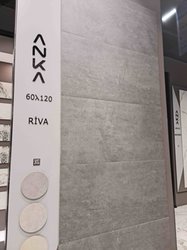 Obklad Riva v imitaci betonu na veletrhu Unicera 2022