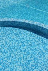 Mozaika Aqua v bazénu