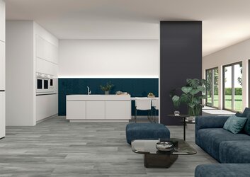 Obklady Maiolica v modré barvě