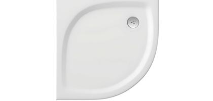 Koupelnové vybavení / Sprchové kouty / Sprchové vaničky / Čtvrtkruhové vaničky