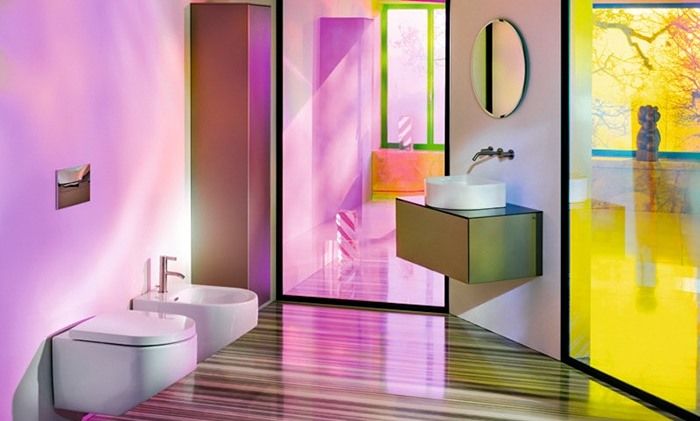 Součástí stylové kolekce sanitární keramiky Sonar jsou umyvadla, bidet i závěsné WC.