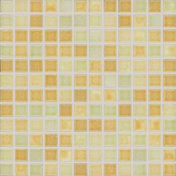 Mozaika City 30/30 lesklá žlutozelená mix 2,3x2,3 cm GDM02059