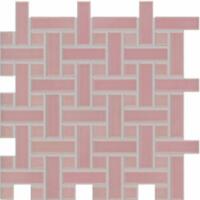 Mozaika Dolcevita 30/30 růžová pletenec GDMAK001 (2,3x2,3/2,3x7,3) | Více - Doprodej obkladů a dlažeb / Obklady a dlažby RAKO v doprodeji