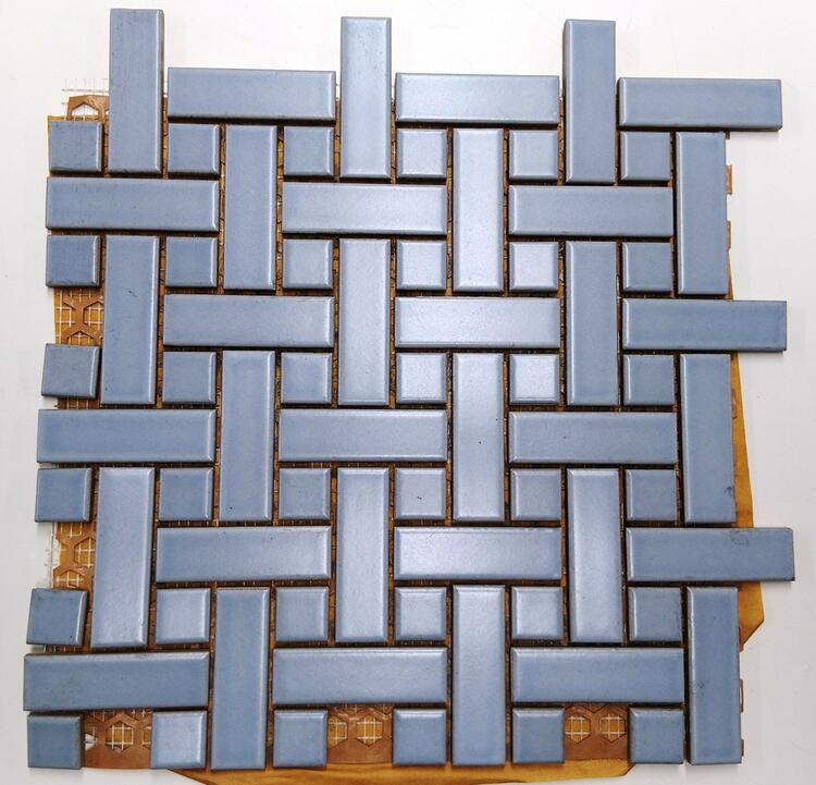 Mozaika k dlažbě Dolcevita 30/30 modrá pletenec GDMAK003 (2,3x2,3/2,3x7,3)