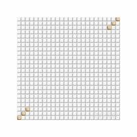 Mozaika Tetris 30/30 bílá 1,1x1,1 cm GDM01001 | Více - Doprodej obkladů a dlažeb / Obklady a dlažby RAKO v doprodeji
