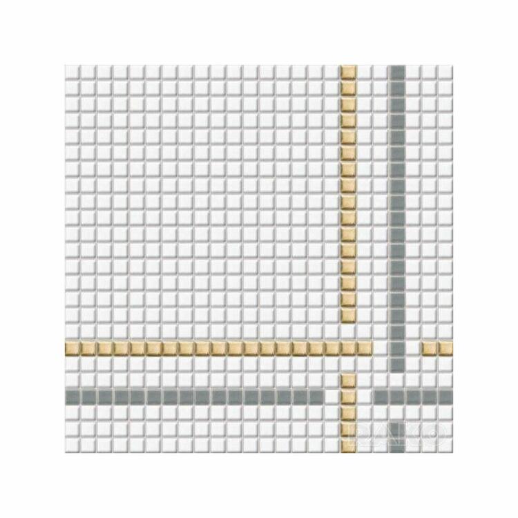 Mozaika Tetris 30/30 bílá 1,1x1,1 cm GDM01002