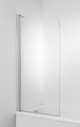 Vanová zástěna JIKA CUBITO 75x140cm levá stříbro/transparent - JIKA Perla H257425002661 | Více - 