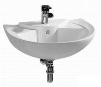 Umyvadlo Laufen LUKAS 60 cm bílé s otvorem pro baterii 81451.2 | Více - Sanitární keramika / Umyvadla do koupelny