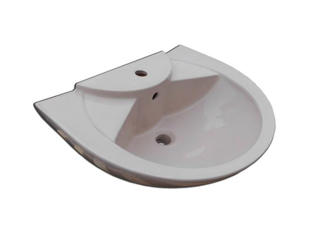 Umyvadlo 60 cm s otvorem pro baterii - Laufen Lukas 81451.218