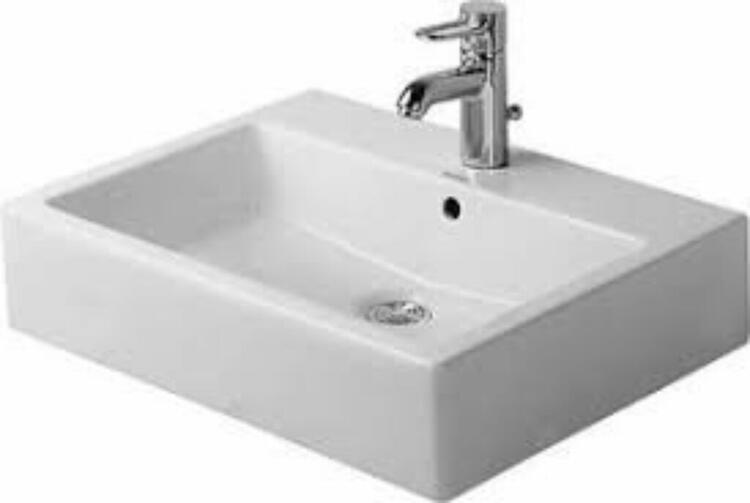 Umyvadlo 50x47 cm s otvorem pro baterii bílé - Duravit Vero DUR0452500000