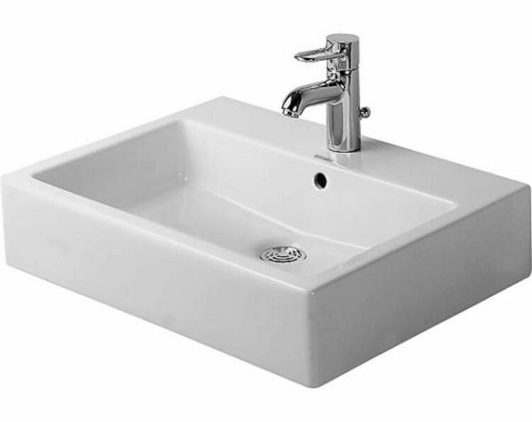 Umyvadlo 60x47 cm s otvorem pro baterii bílé - Duravit Vero DUR0452600000