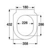 WC sedátko Slimseat – V&B Subway 2.0 9M78S101