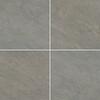 2cm dlažba na terasu imitace kamene Manhattan Grey 60x60x2 cm 1. jakost