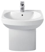 ROCA Dama Senso umyvadlo 58x45cm+kryt na sifon bílé 7327512000+7337511000 | Více - Sanitární keramika / Umyvadla do koupelny