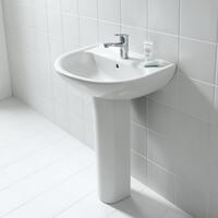 Umyvadlo 60x48 cm se sloupem (1095.2 + 1995.0) - Laufen PRO-B | Více - Sanitární keramika / Umyvadla do koupelny